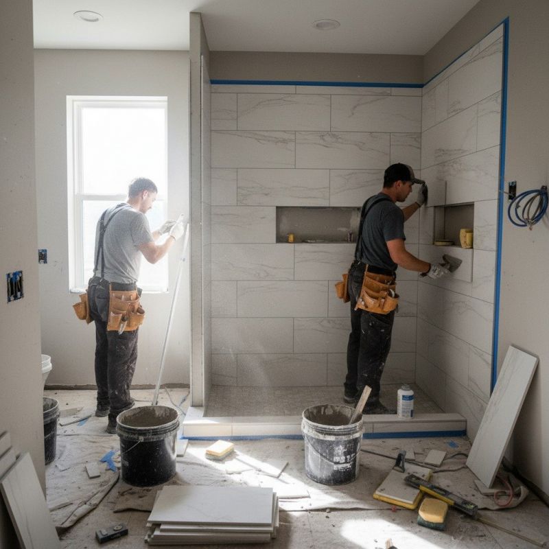 Bathroom Tile Installation